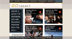 Desktop Screenshot of acljlegacy.org